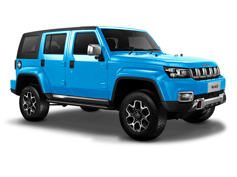 BAIC BJ40 — Голубой металлик