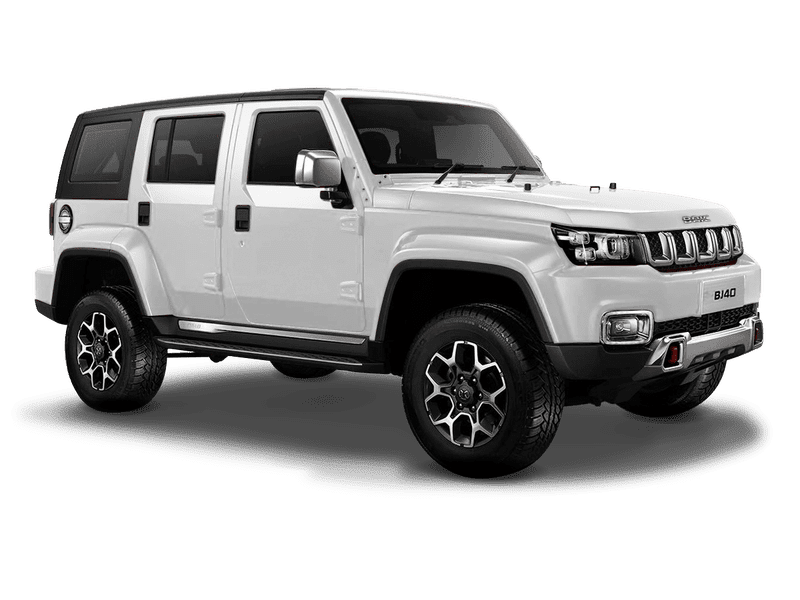 BAIC BJ40 — Белый металлик
