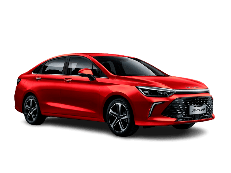 BAIC U5 Plus — Красный металлик