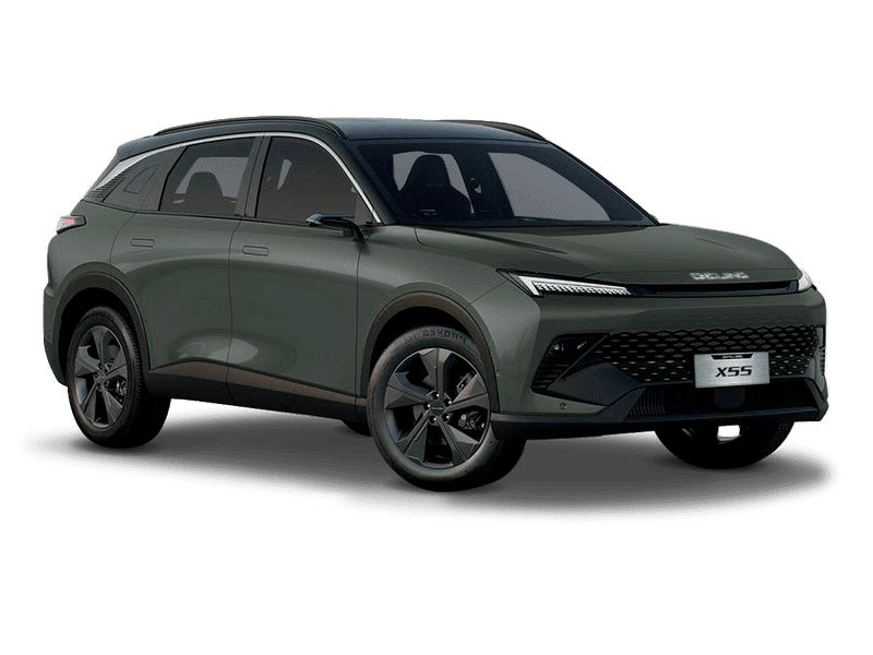 BAIC X55 — Серый металлик с чёрной крышей