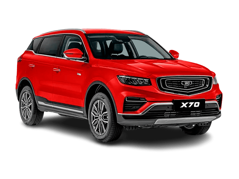 Belgee X70 — Flame Red / Красный металлик