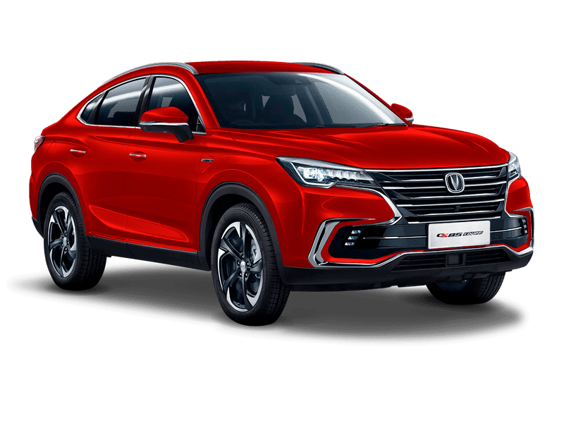 Changan CS85 Coupe — Сияющий красный