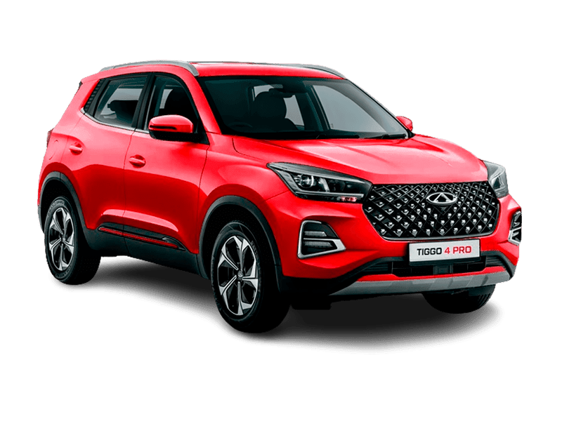Chery Tiggo 4 Pro — Огненно-красный