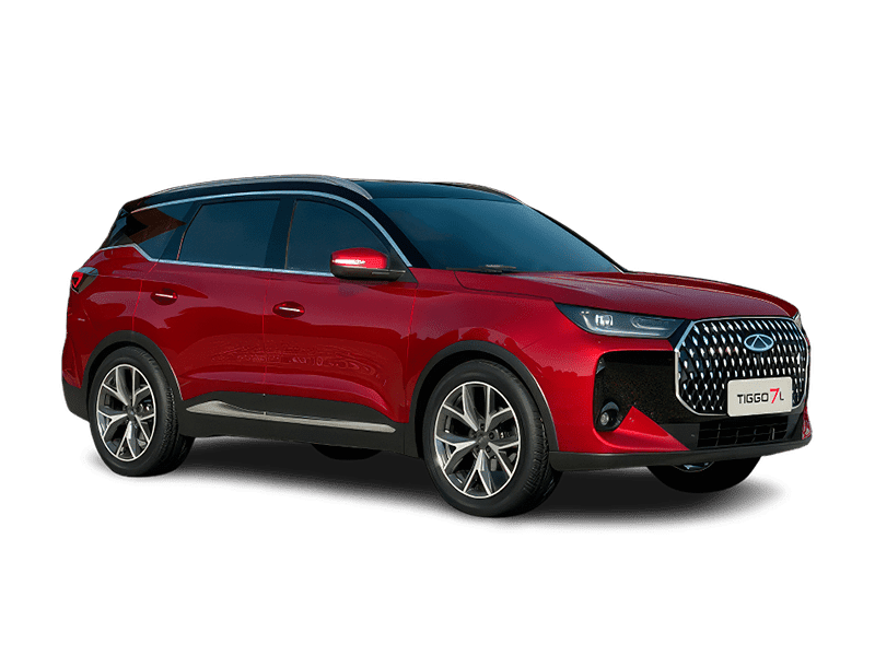 Chery Tiggo 7L — Красный с чёрной крышей