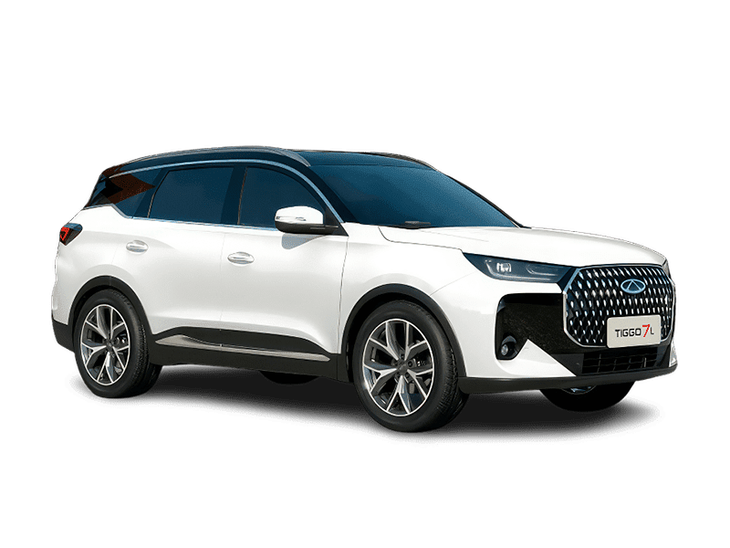 Chery Tiggo 7L — Белый с чёрной крышей