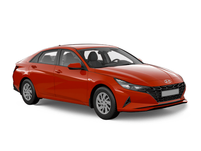 Hyundai Elantra — Красно-оранжевый / Lava Orange (YR2)