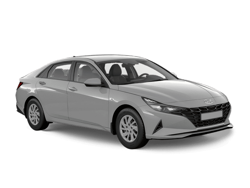 Hyundai Elantra — Серый / Fluid metal (M6T)