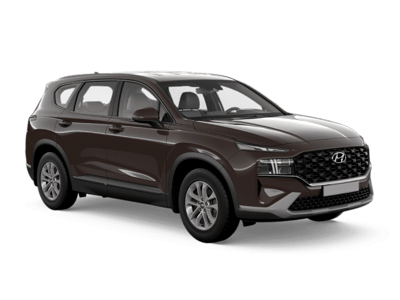 Hyundai Santa Fe — Коричневый / Taiga Brown (RN7) Перламутровый металлик