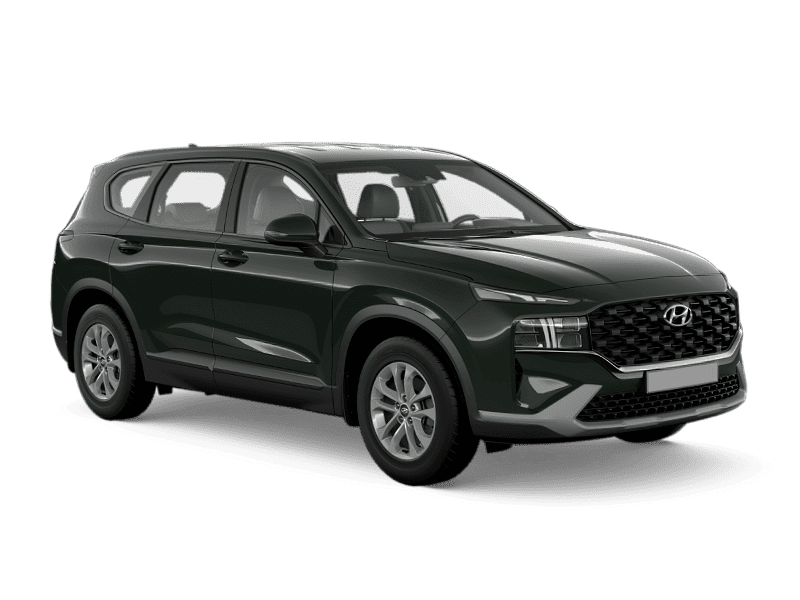 Hyundai Santa Fe — Тёмно-зелёный / Rain Forest (R2F) Металлик