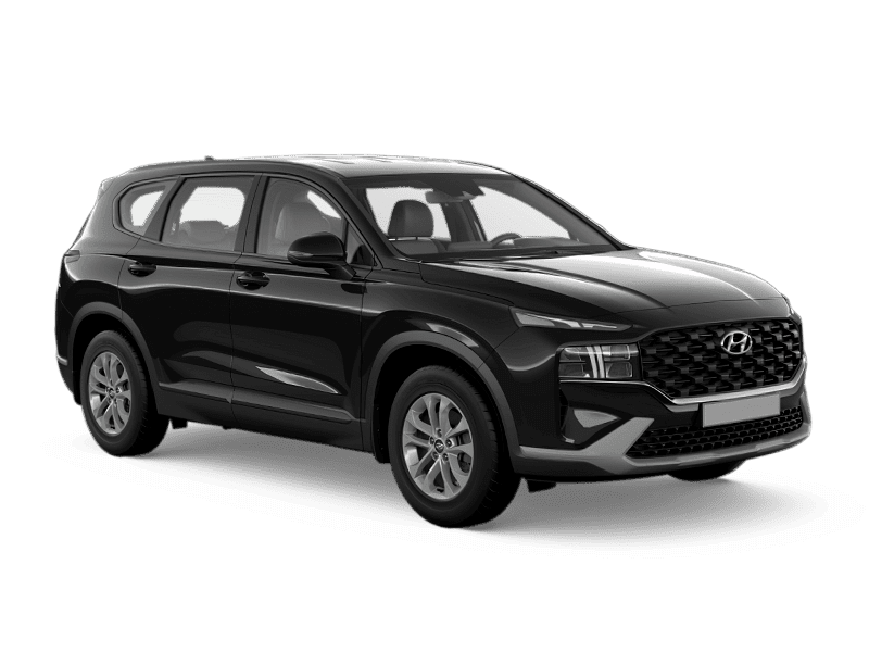 Hyundai Santa Fe — Чёрный / Abyss Black (A2B) Перламутр