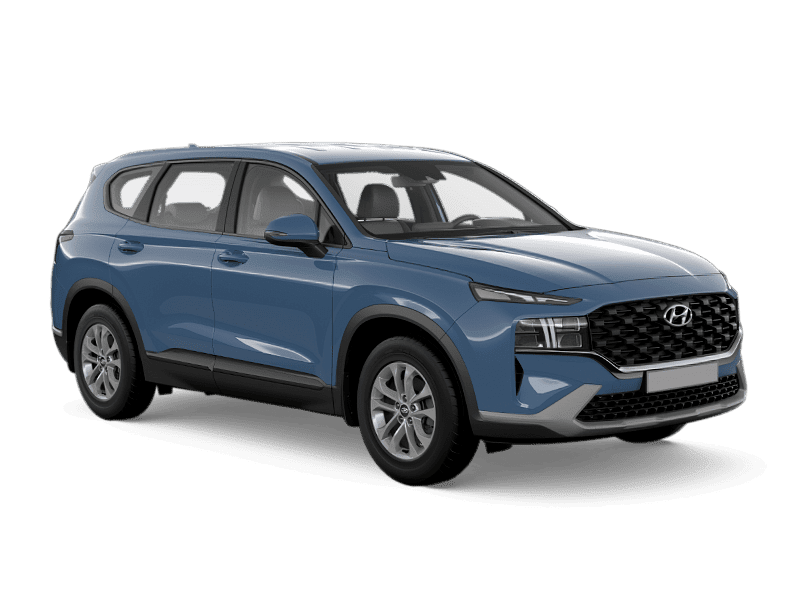 Hyundai Santa Fe — Синий / Lagoon Blue (UE3) Перламутровый металлик
