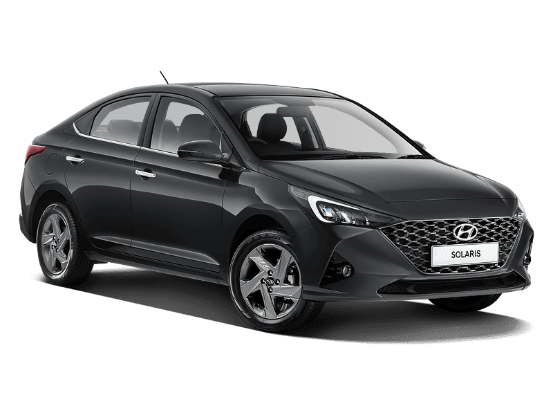 Hyundai Solaris — Черный / Phantom Black (MZH)