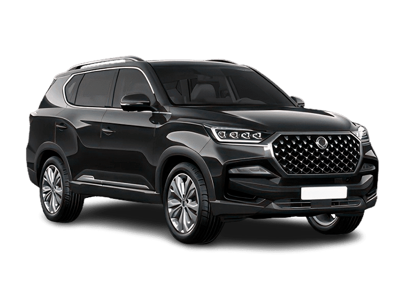 KGM REXTON — Классический черный