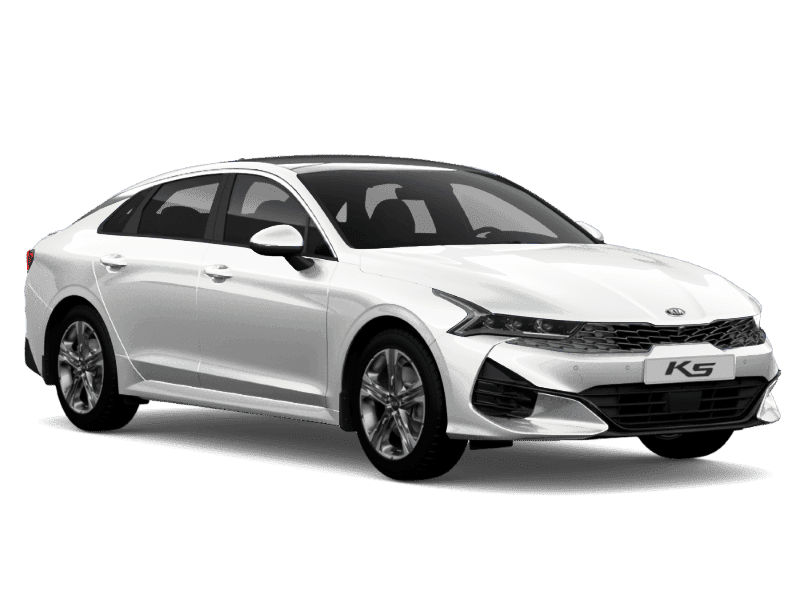 KIA K5 — Snow White Pearl (SWP)