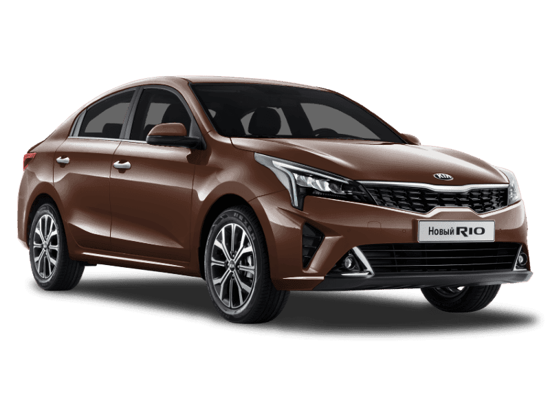 KIA Rio — Siena Brown