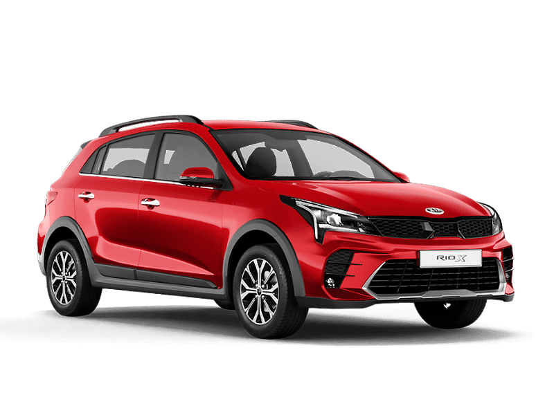 KIA Rio X — Fiery Red