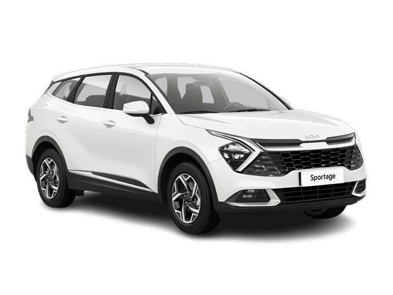 KIA Sportage — Clear White (UD)