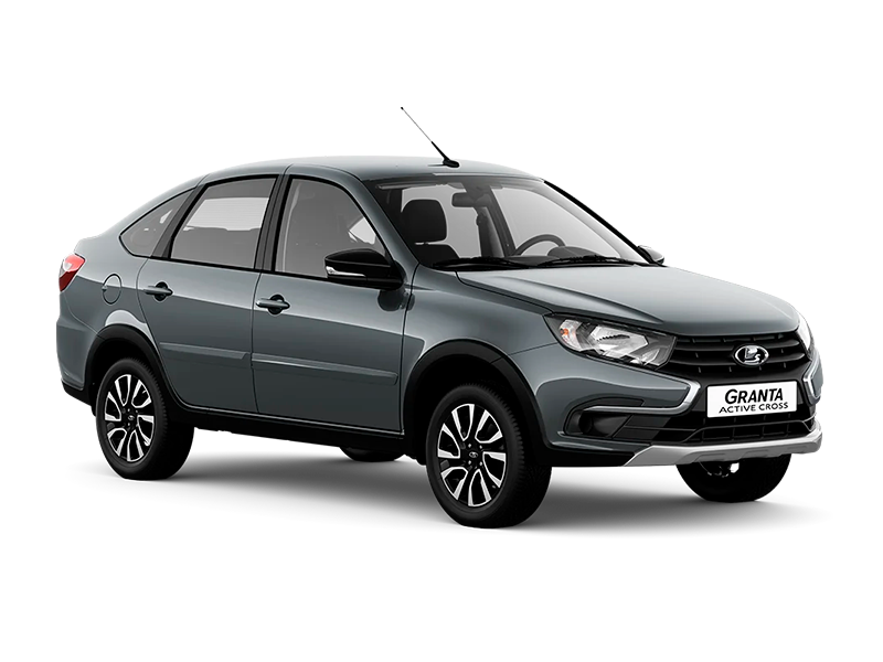 Lada Granta Active Cross — Темно-серый "Борнео" (633) - Металлик