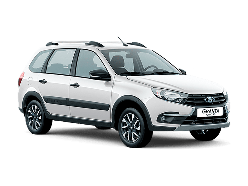 Lada Granta Cross — Белый «Ледниковый» (221)