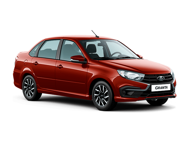 Lada Granta Drive Active — Красно-оранжевый
