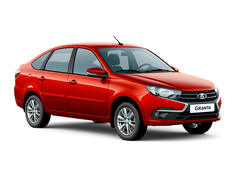 Lada Granta Лифтбек — Красный