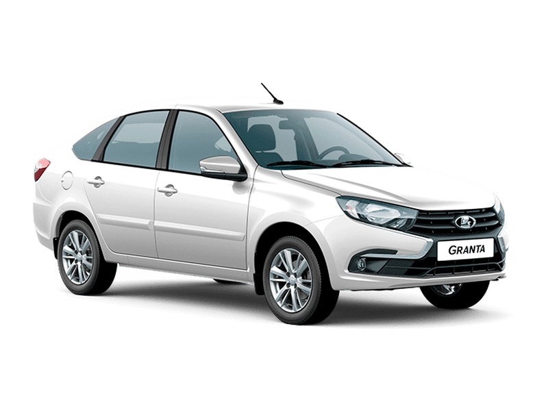 Lada Granta Лифтбек — Белый "Ледниковый" (221)