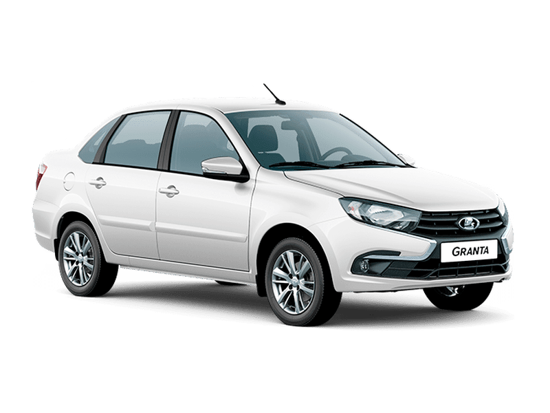 Lada Granta Седан — Белый "Ледниковый" (221)