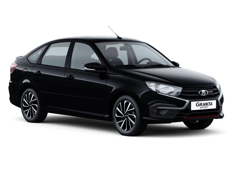 Lada Granta Sport Лифтбек — ЧЕРНЫЙ "ПАНТЕРА" (672)