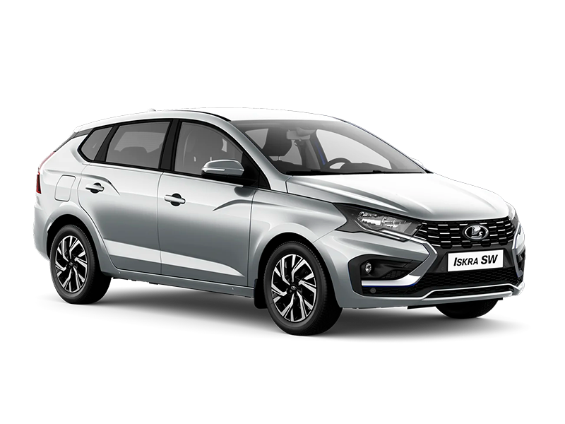 Lada Iskra SW — Серебристый "Платина" (691) - Металлик