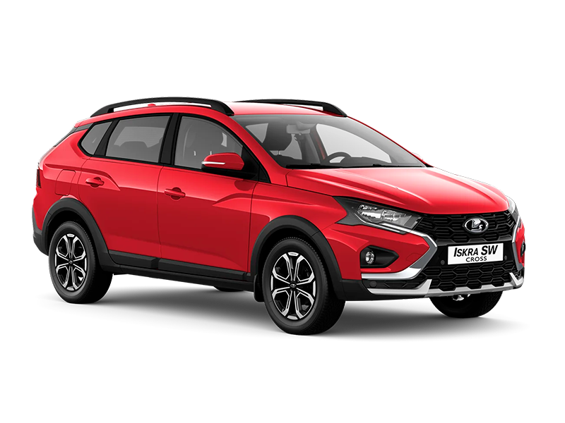 Lada Iskra SW Cross — Бордовый "Фламенко" (181) - Металлик