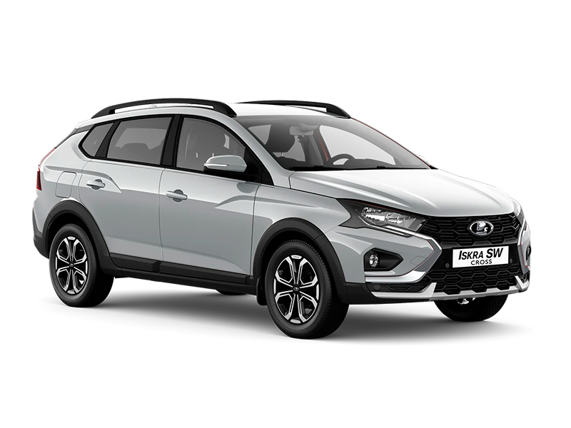 Lada Iskra SW Cross — Серебристый "Платина" (691) - Металлик