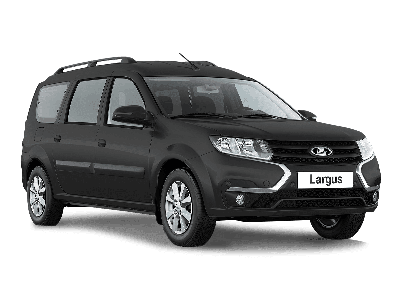 Lada Largus — Черный «Черная жемчужина» (676) - металлик