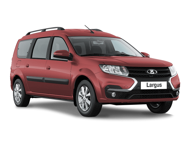Lada Largus — Красный «Красный сплав» (136) - металлик