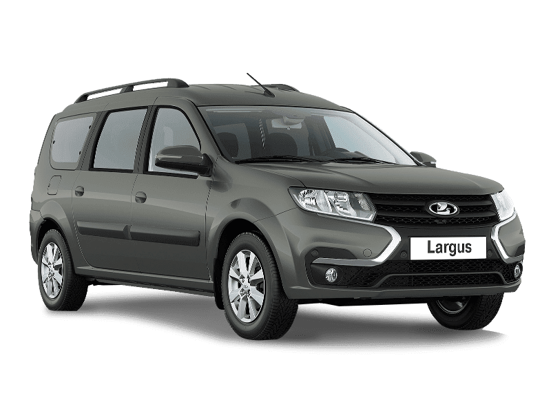 Lada Largus — Серебристый "Платина" (691) - металлик