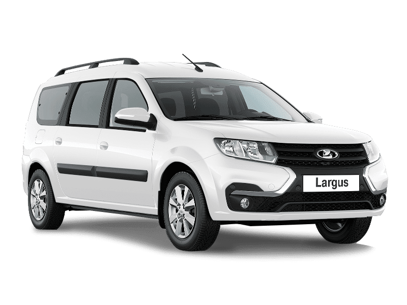 Lada Largus — Белый «Ледниковый» (221)