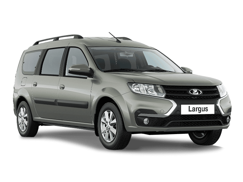 Lada Largus — Серо-бежевый «Серый базальт» (242) - металлик