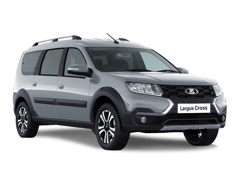 Lada Largus Cross — Светло-серый «‎Серое плато»‎ (624) - металлик