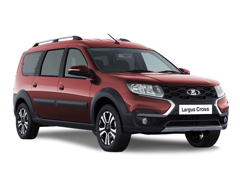 Lada Largus Cross — Красный «Красный сплав»‎ (136) - металлик