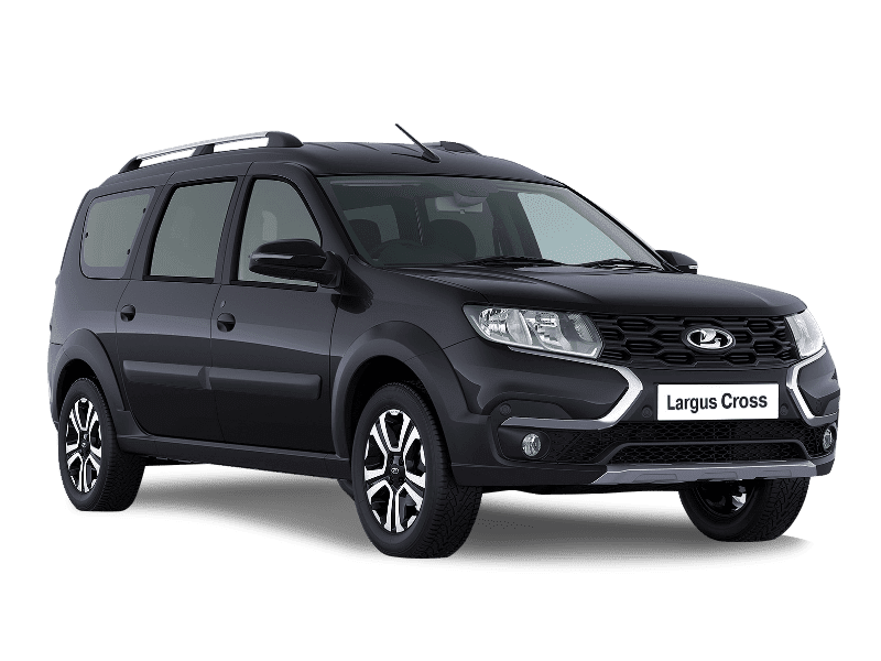 Lada Largus Cross — Черный «‎Черная жемчужина»‎ (676) - металлик