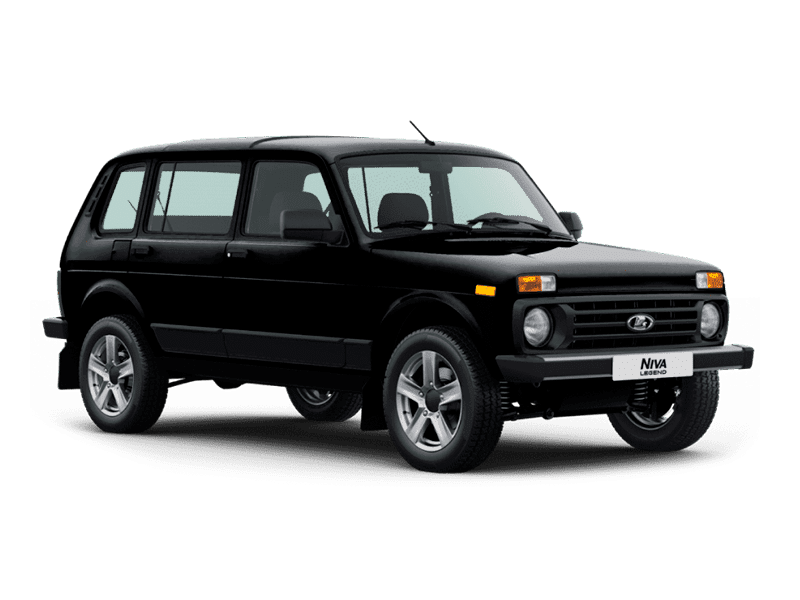 Lada Niva Legend 5д — Черный "Пантера" (672)