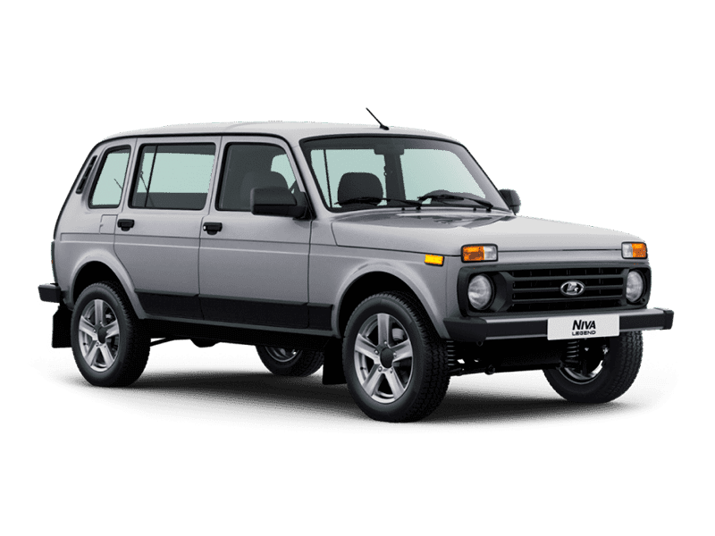 Lada Niva Legend 5д — Светло-серебристый металл "Снежная королева" (690) - Металлик