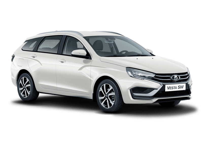 Lada Vesta SW — Ледниковый неметаллик