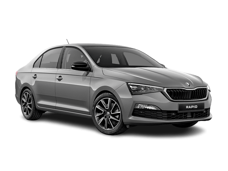 Skoda Rapid — Серый металлик / Indium Grey